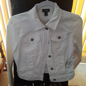 White Denim Jacket